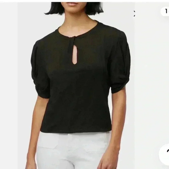 Joe’s Twist Neck Short Sleeve Top - Picture 1 of 5